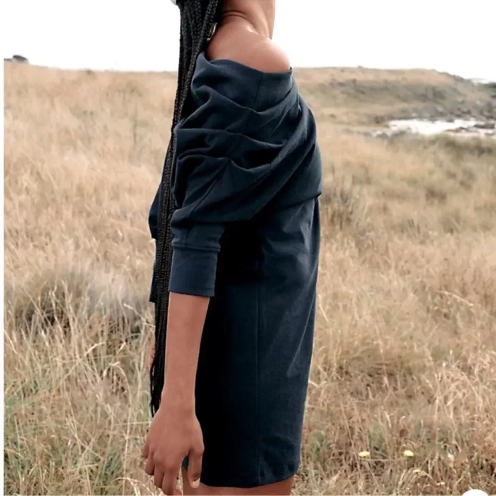 NEW Free People FP Beach MODERN MINI DRESS BLACK_4